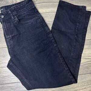 Kenneth Cole Size 32x30 Slim Fit Black Men Jeans Denim Straight Leg